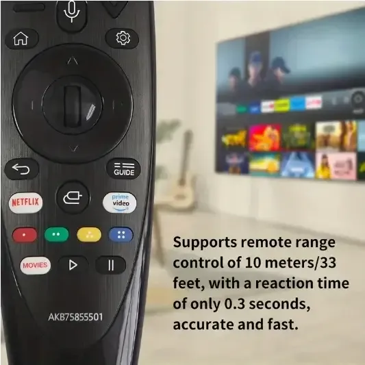 ⁦שלט רחוק תואם ‏לטלוויזיה LG ANMR18BA⁩ – תמונה ⁦5⁩
