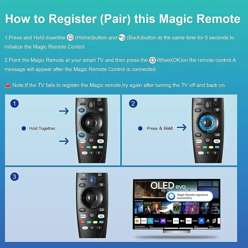 Replacement for LG Magic Remote Control MR-20GA AKB75855501 with Pointer Voice Function for LG Smart TV Rx WX Series Controller Replacement for LG Magic Remote Control MR-20GA AKB75855501 with Pointer Voice Function for LG Smart TV Rx WX Series Controller