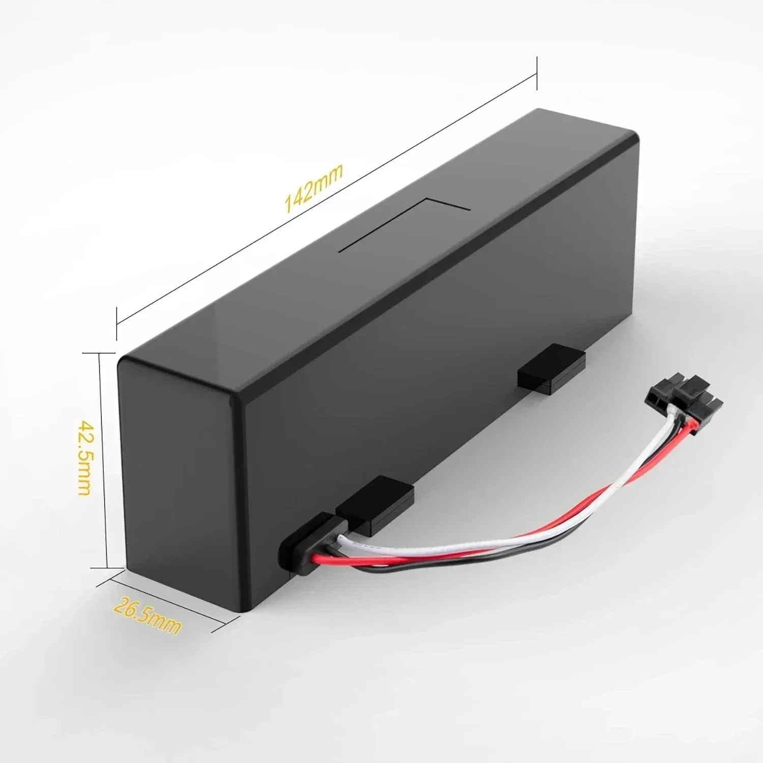 ⁦סוללה לשואב אבק רובוטי שיאומי 3000MAH Xiaomi Yunmi MVVO1-JG Haier JX37⁩ – תמונה ⁦4⁩