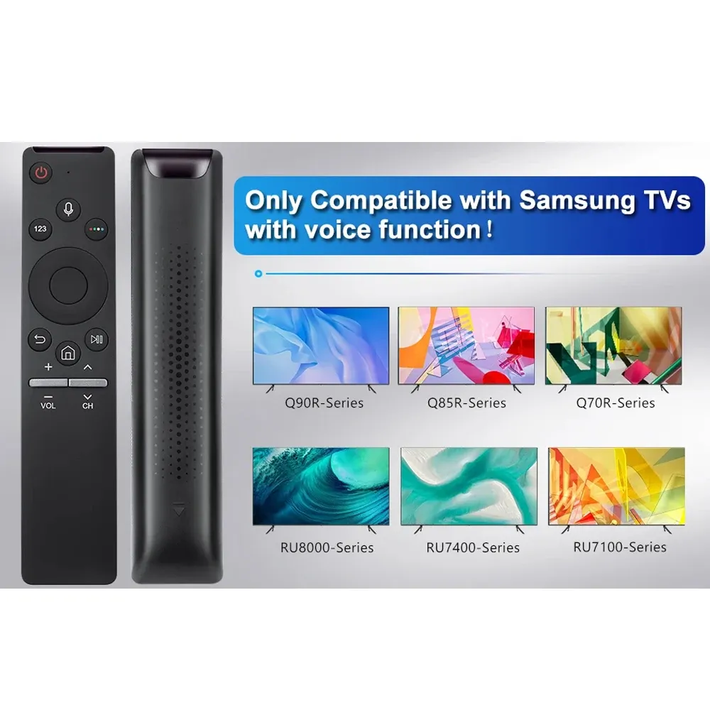 Replacement Remote Control for Samsung Smart TV BN59-01266A Universal Voice Remote Control for All Samsung Voice Function TVs