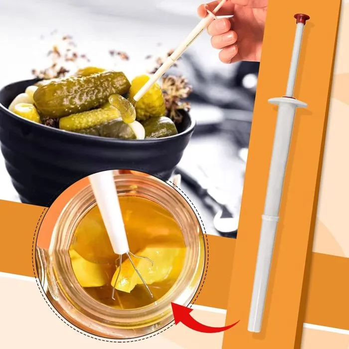 ⁦מקל להוצאת חמוצים מהצנצנת בקלות וללא לכלוך⁩ – תמונה ⁦2⁩