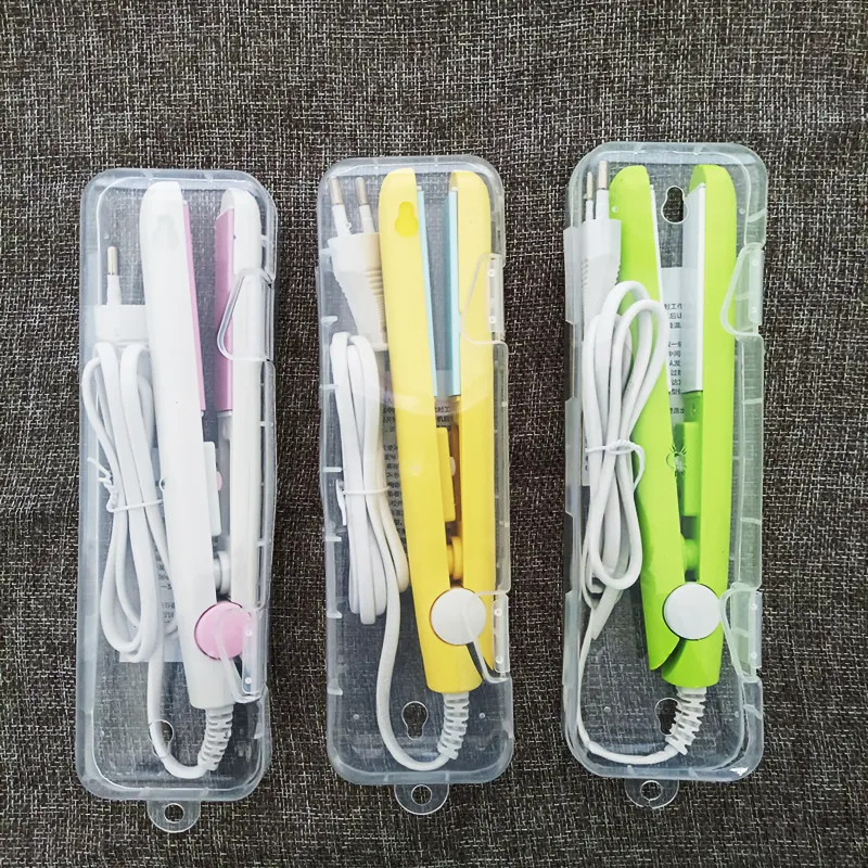 מחליק שיער לטיולים קטן וקומפקטי לסלסול והחלקה