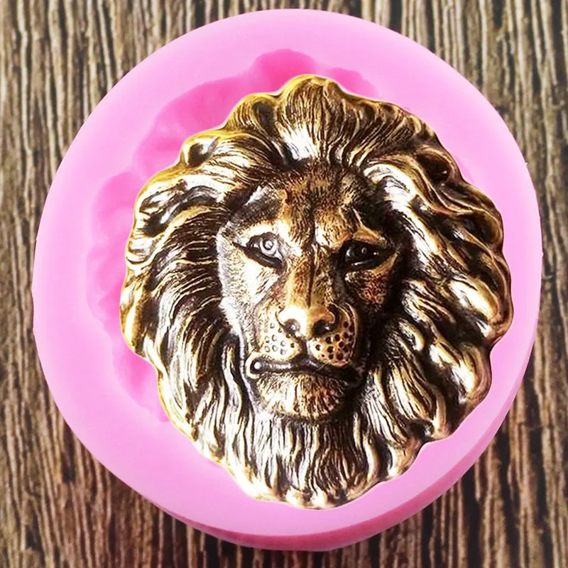 תבנית סיליקון אריה תלת־ממדית לאפייה, שוקולד ויצירה