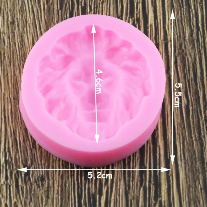 ⁦תבנית סיליקון אריה תלת־ממדית לאפייה, שוקולד ויצירה⁩ – תמונה ⁦6⁩