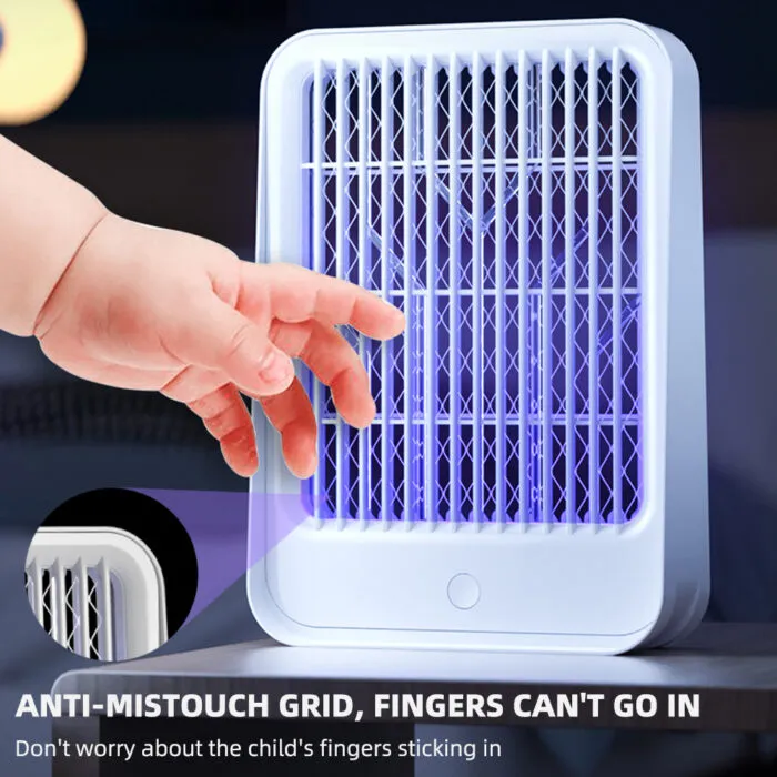 ⁦מנורה קוטלת יתושים נטענת עם אור UV – ללא כימיקלים⁩ – תמונה ⁦6⁩