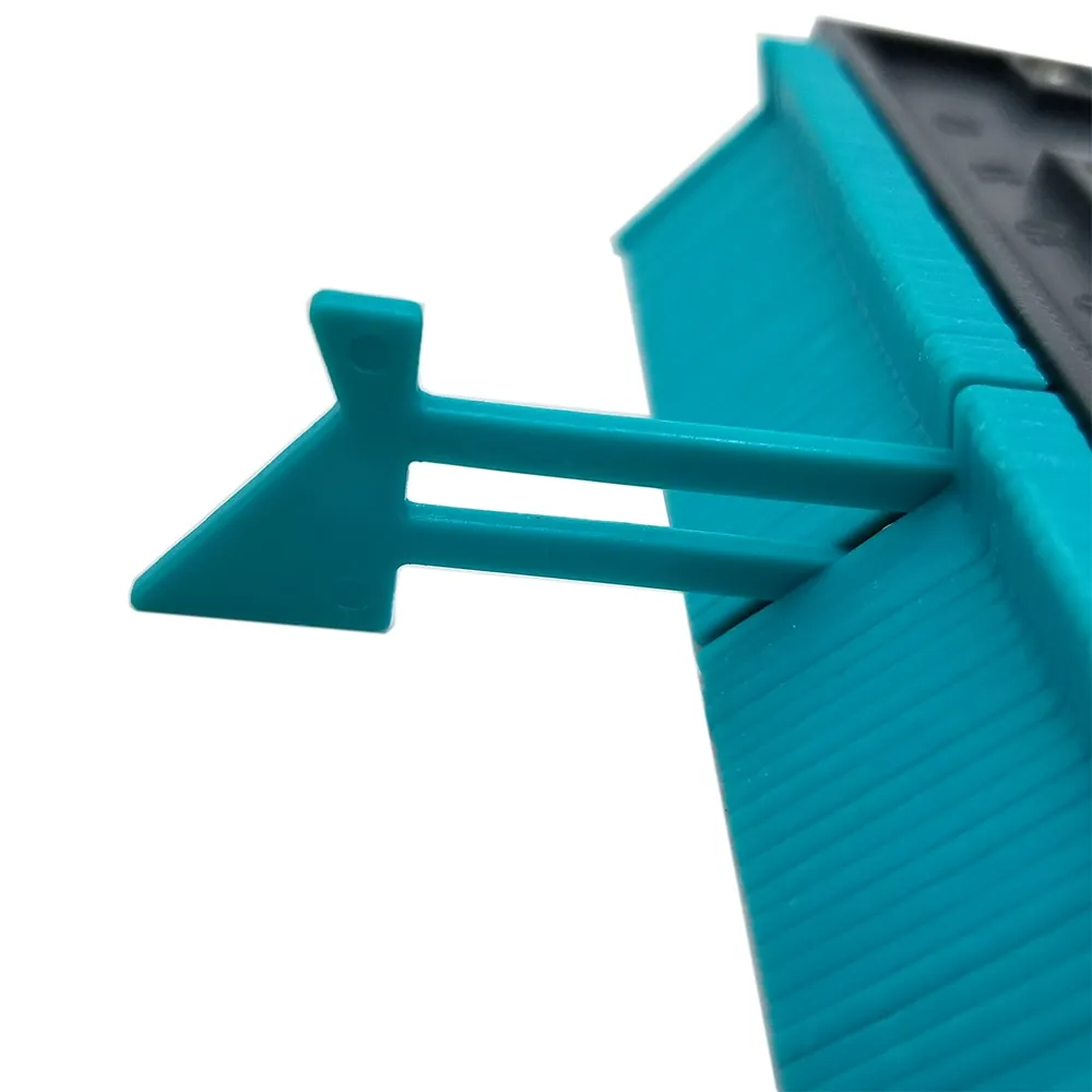 כלי ליצירת תבניות ושבלונות מדויקות עם סרגל 125 מ״מ – תמונה 4