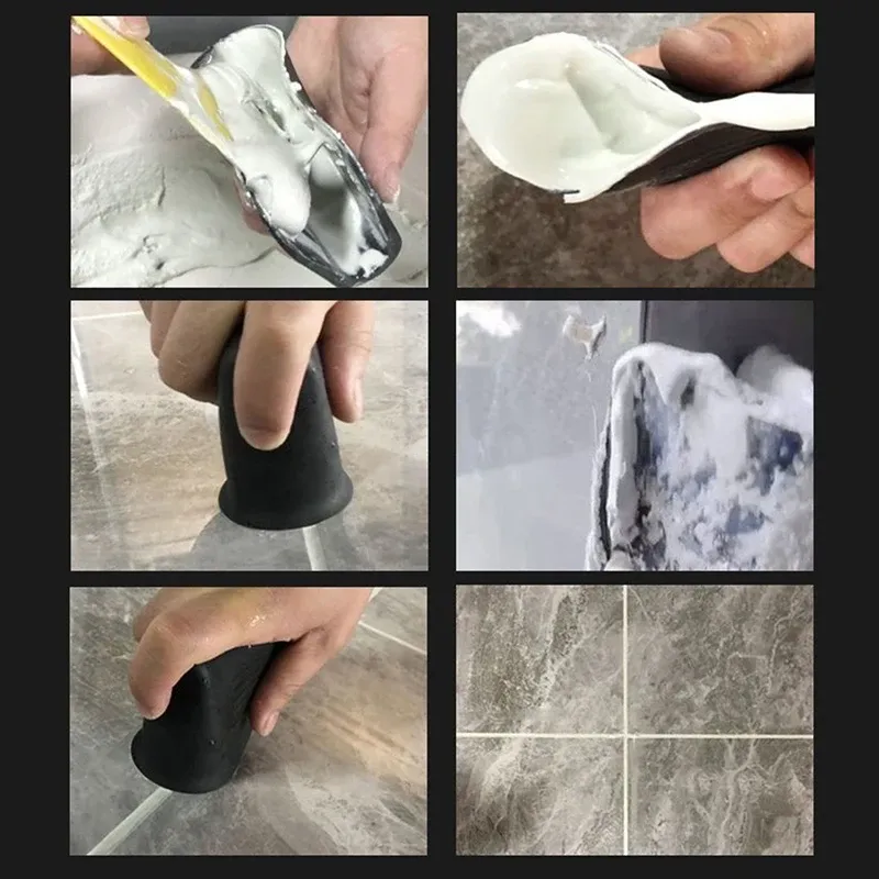 כלי למריחת רובה בין מרצפות לגימור חלק ונקי במיוחד – תמונה 6