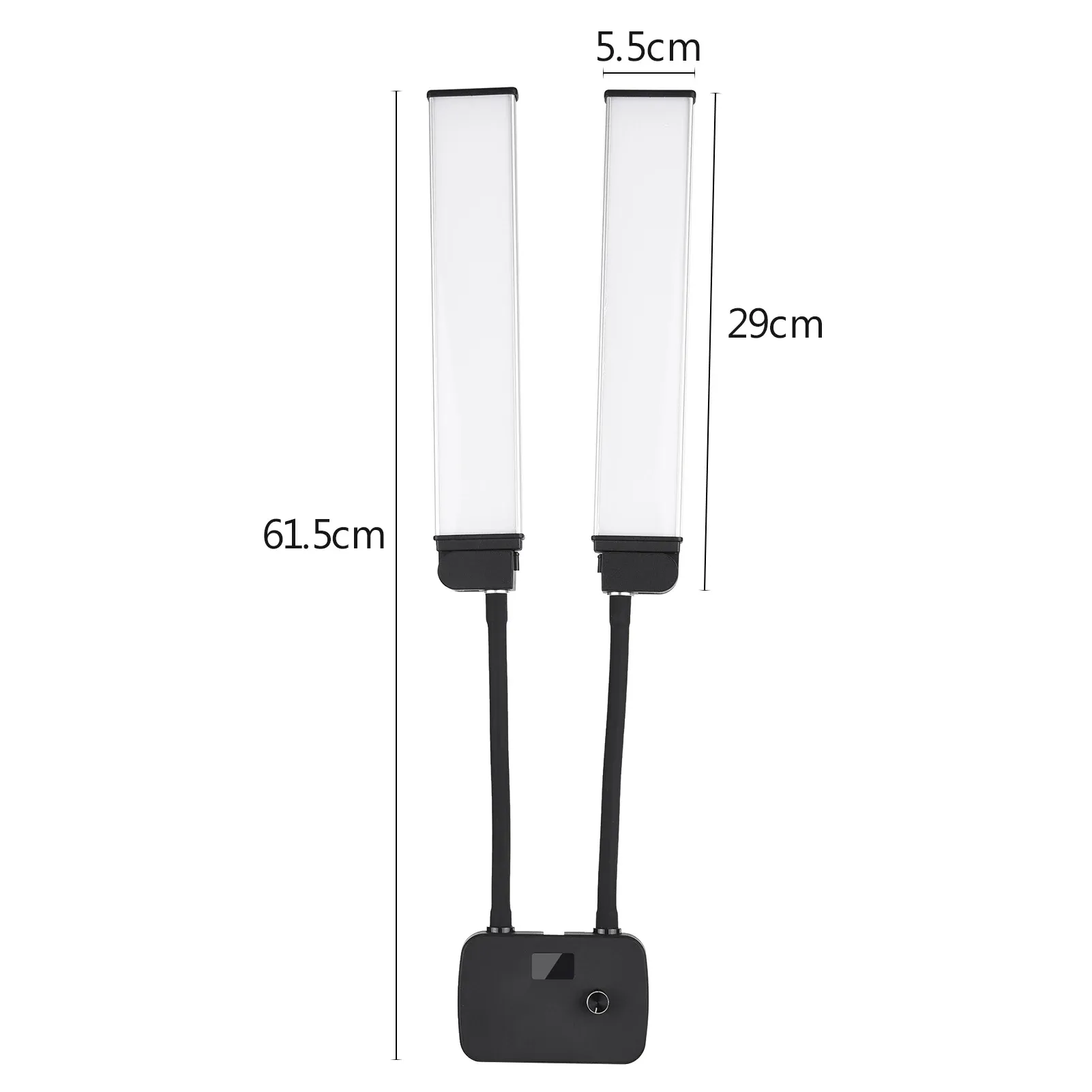 ⁦מחזיק טלפון עם תאורה, 2 זרועות LED ו-3 מצבים⁩ – תמונה ⁦3⁩