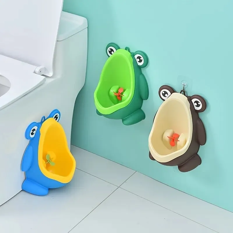 משתנה לילדים בעיצוב צפרדע לתלייה מתכווננת על הקיר