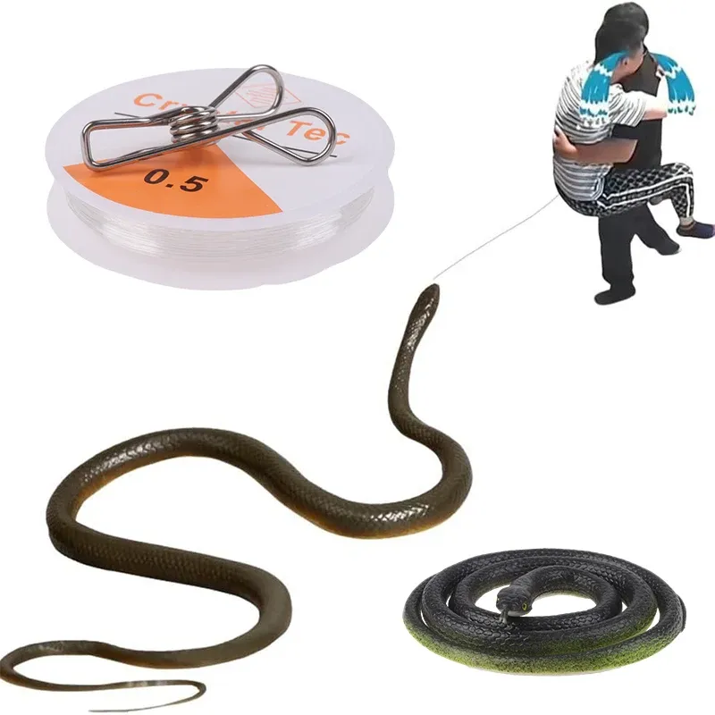 ⁦צעצוע מתיחה נחש עם תופסן למשחק מרדף משעשע ופעיל⁩ – תמונה ⁦3⁩