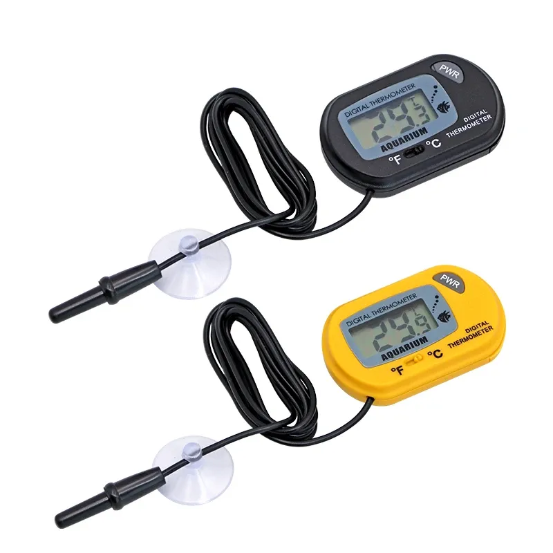 ⁦מד טמפרטורה דיגיטלי אקווריום עם צג LCD ואזעקה חכמה⁩ – תמונה ⁦2⁩