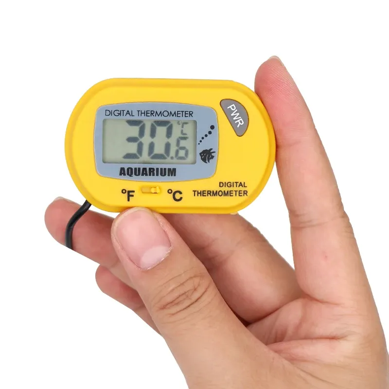 ⁦מד טמפרטורה דיגיטלי אקווריום עם צג LCD ואזעקה חכמה⁩ – תמונה ⁦5⁩
