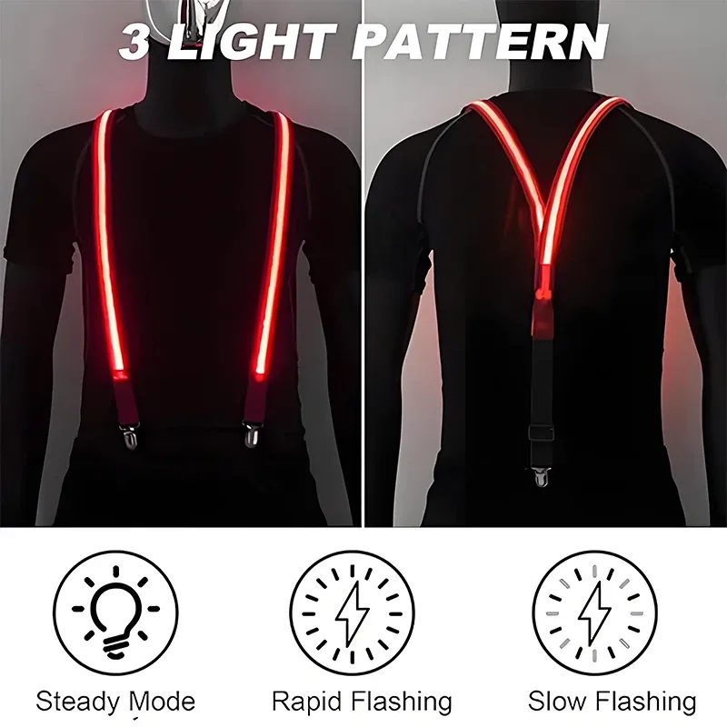 שלייקס LED זוהרים עם תאורה מהבהבת למסיבות ומועדונים – תמונה 2