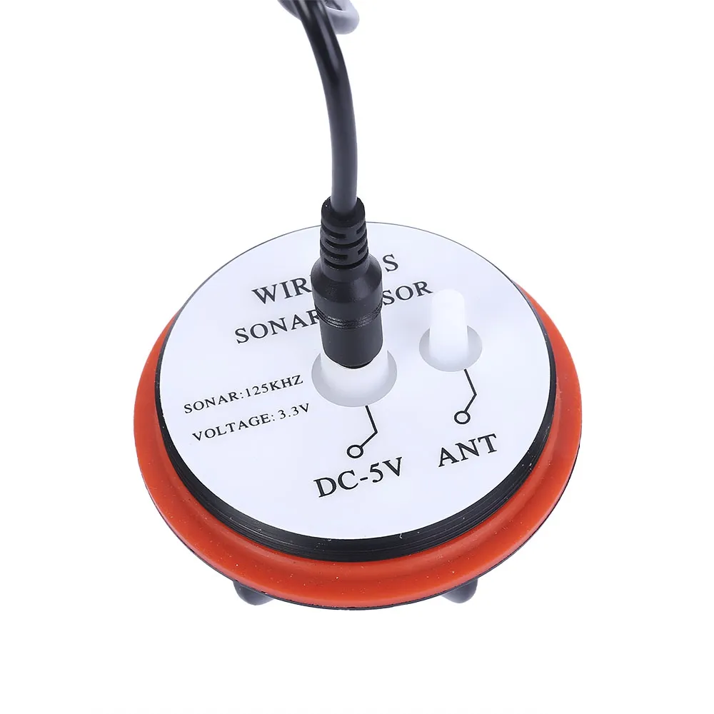 מכשיר איתור דגים עם סונאר וצג LCD עד 35 מטר – תמונה 5