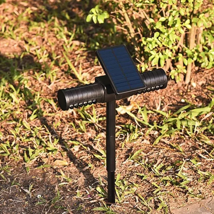 ⁦קוטל יתושים סולארי לגינה עם טעינת USB ועמידות למים⁩ – תמונה ⁦2⁩