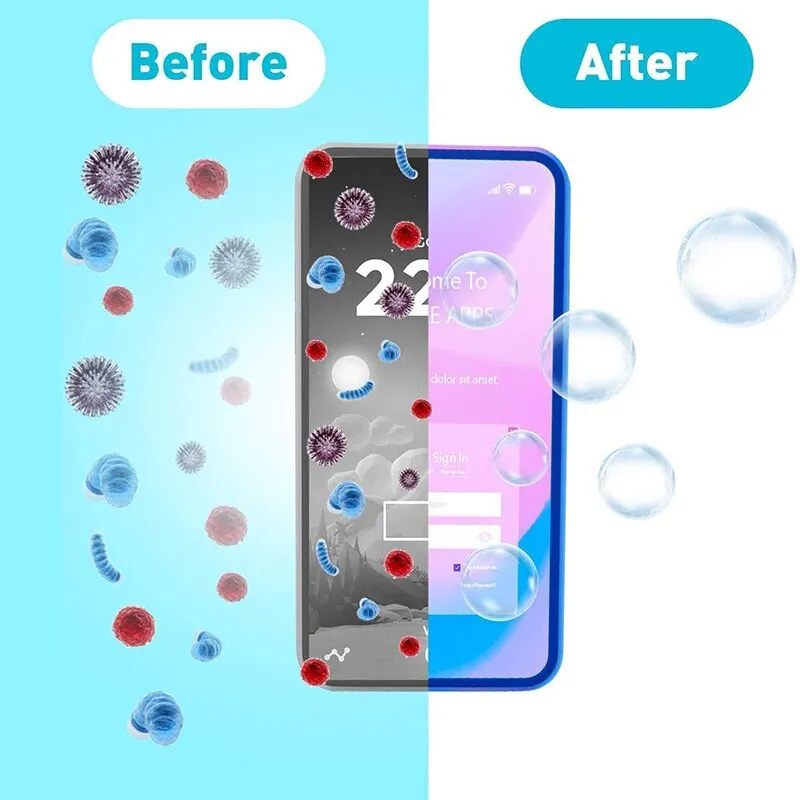 ⁦קופסת חיטוי UV קומפקטית לטלפון, תכשיטים ואביזרים אישיים⁩ – תמונה ⁦3⁩