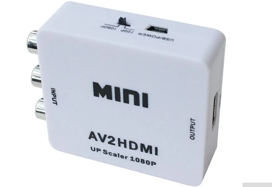 ממיר RCA ל-HDMI לחיבור מכשירים ישנים לטלוויזיה חדשה