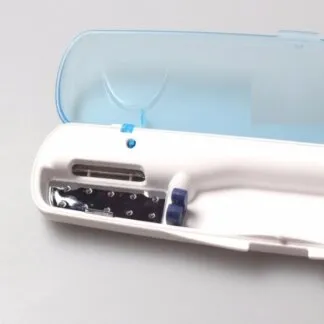 מחטא מברשת שיניים נייד עם קרני UV לשמירה על היגיינה