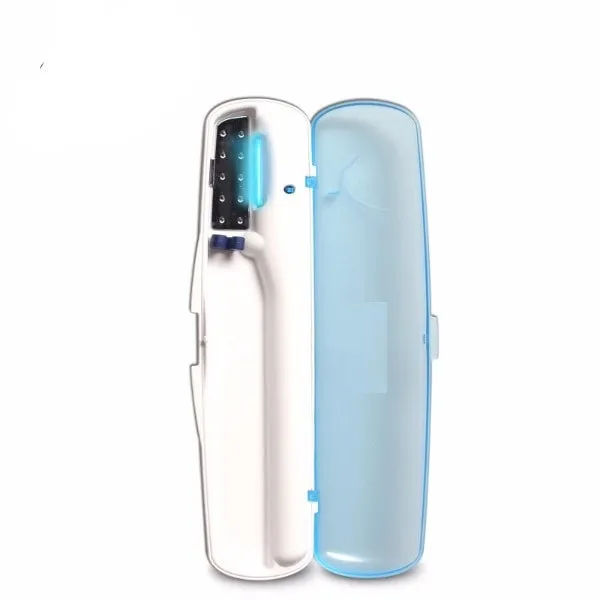 מחטא מברשת שיניים נייד עם קרני UV לשמירה על היגיינה – תמונה 2
