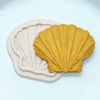 תבנית סיליקון צדפה למאפים, שוקולד וקרמיקה