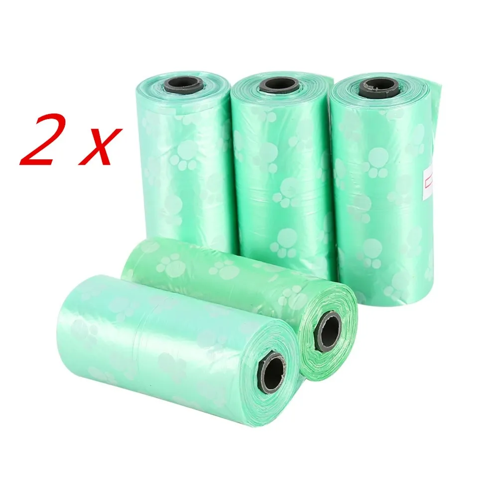 שקיות לאיסוף צואה לכלב מתכלות וידידותיות לסביבה 150 יח' – תמונה 3