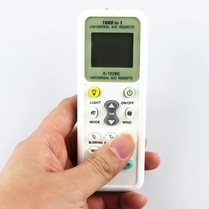 שלט אוניברסלי למזגן – תומך ב-1000 דגמים עם LCD – תמונה 6
