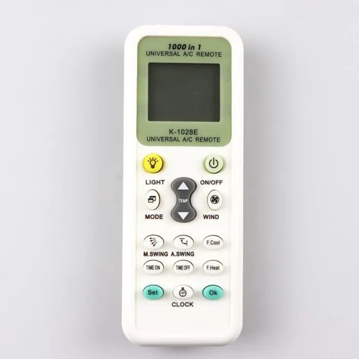 שלט אוניברסלי למזגן – תומך ב-1000 דגמים עם LCD – תמונה 5
