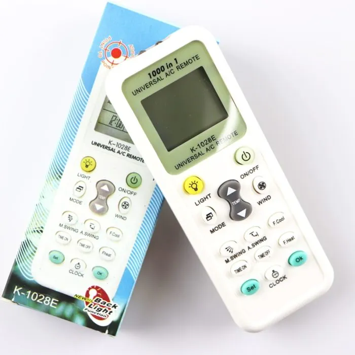שלט אוניברסלי למזגן – תומך ב-1000 דגמים עם LCD – תמונה 2