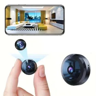 מצלמה נסתרת מיני אלחוטית מגנטית עם Wifi וראיית לילה HD 32GB