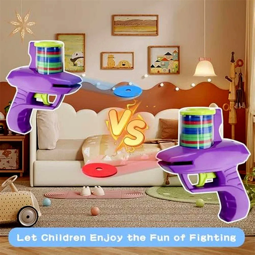 ⁦אקדח דיסקיות ספוג עם מחסנית אוטומטית לירי רציף⁩ – תמונה ⁦3⁩