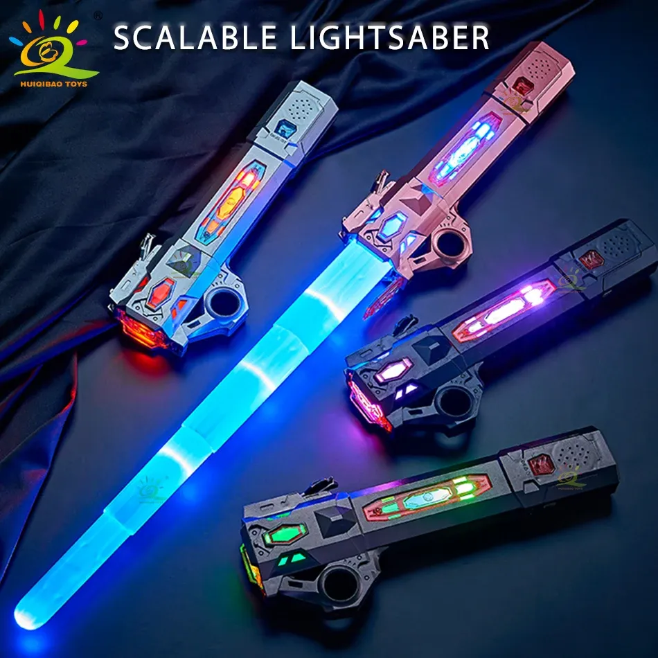 ⁦חרב אור מתרחבת עם תאורה, סאונד וטעינה USB⁩ – תמונה ⁦6⁩