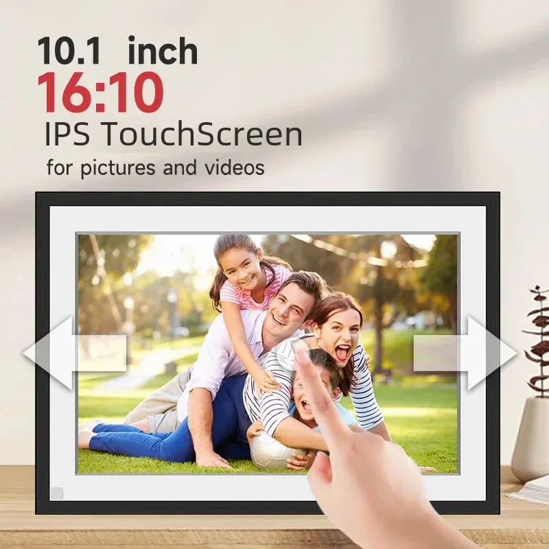 ⁦מסגרת תמונות דיגיטלית WiFi 10 אינץ' וזיכרון 32GB⁩ – תמונה ⁦3⁩