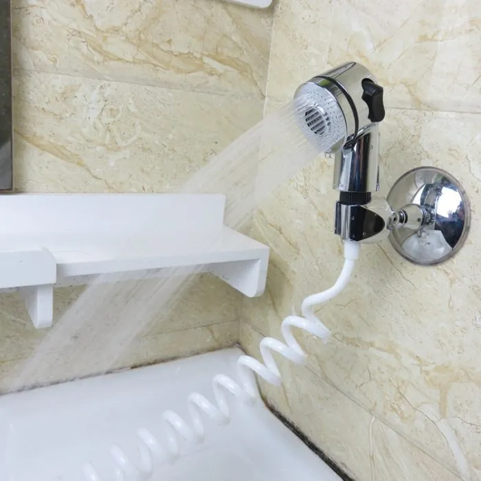⁦ראש מקלחת לברז כיור עם מווסת זרם וסלקטור שימוש⁩ – תמונה ⁦3⁩