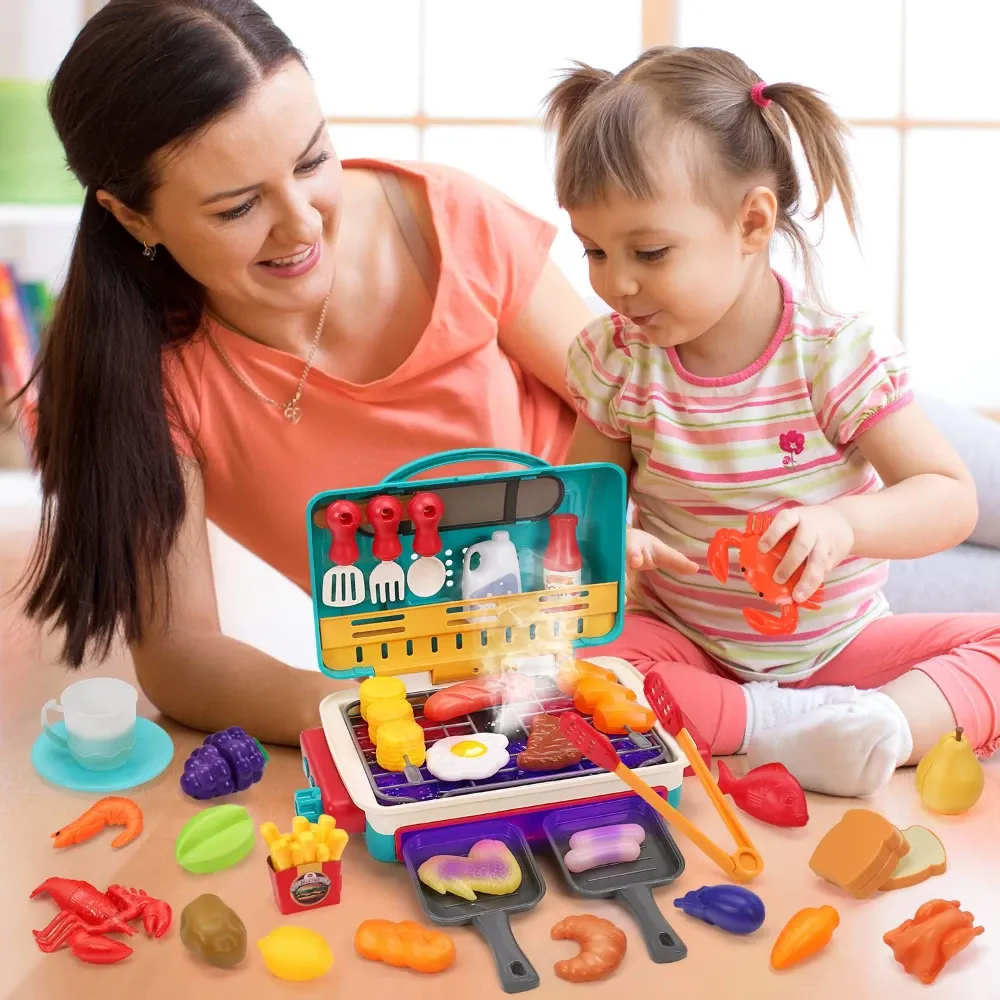 ⁦צעצוע מנגל לילדים עם אורות, צלילים ואפקט אדים⁩ – תמונה ⁦2⁩