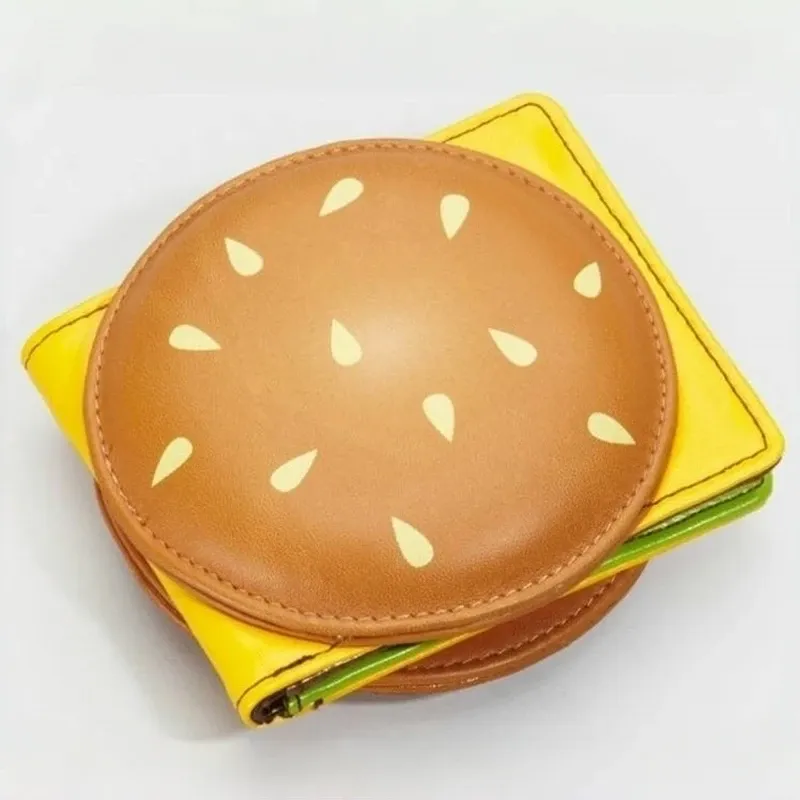 ⁦ארנק המבורגר מעוצב לאחסון מטבעות ושטרות וכרטיסים⁩ – תמונה ⁦3⁩