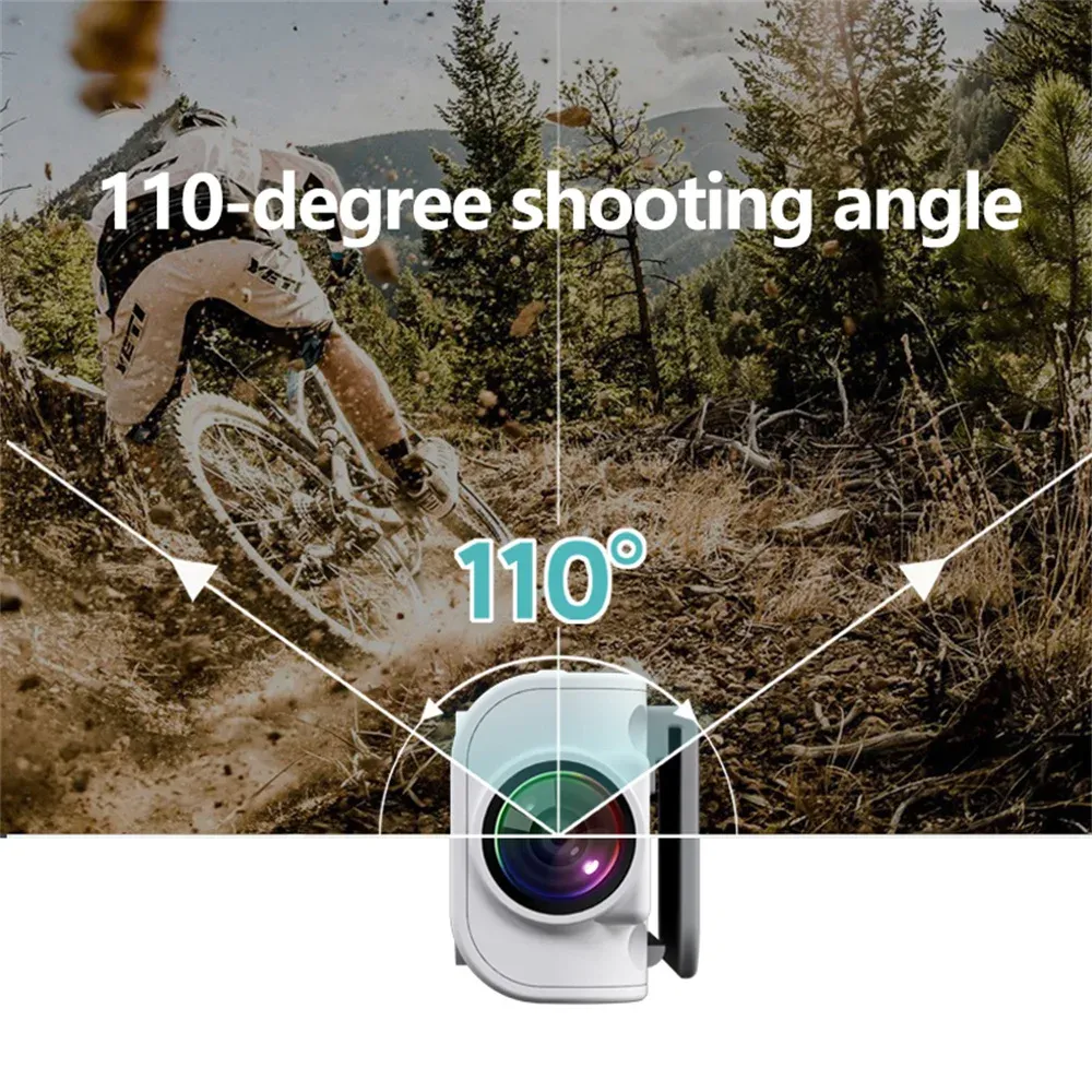 ⁦משקפי מצלמה חכמים עם WiFi, תצוגת IPS וכרטיס 32GB⁩ – תמונה ⁦2⁩