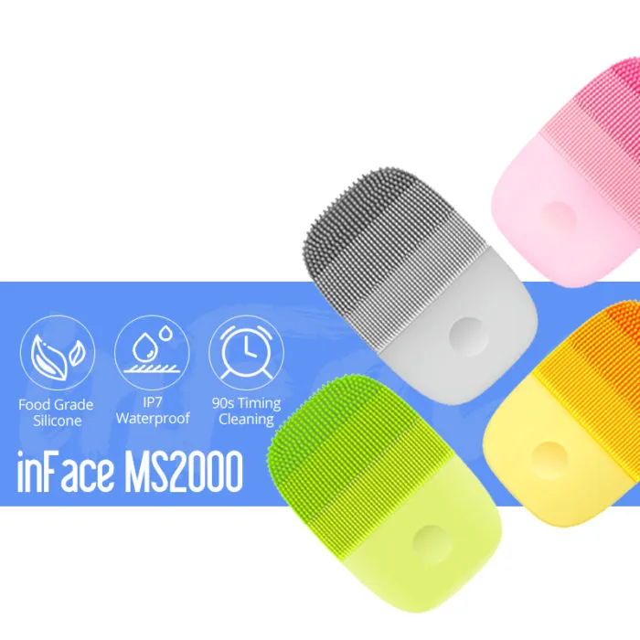 ⁦מברשת סיליקון לפנים חשמלית נטענת USB עמידה למים⁩ – תמונה ⁦3⁩