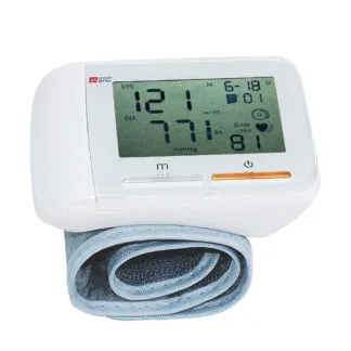 מודד לחץ דם דיגיטלי נייד עם צג LCD וזיכרון