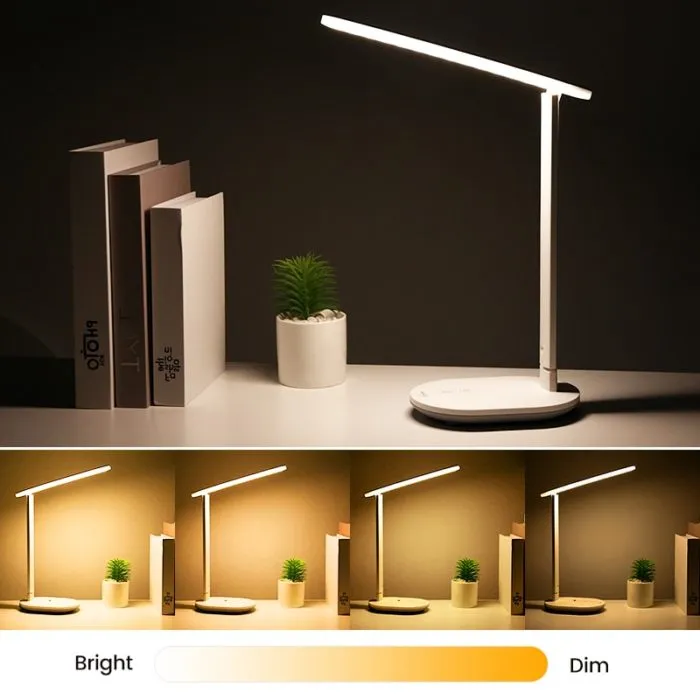 ⁦מנורת שולחן LED נטענת עם 5 מצבי תאורה ו-180° כיוון⁩ – תמונה ⁦6⁩