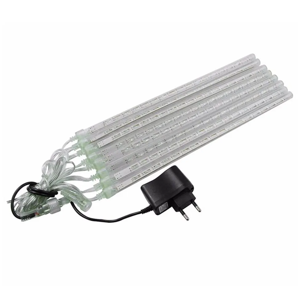 ⁦נורות קישוט זרם מים LED לחצר ולגינה – 8 יחידות⁩ – תמונה ⁦4⁩