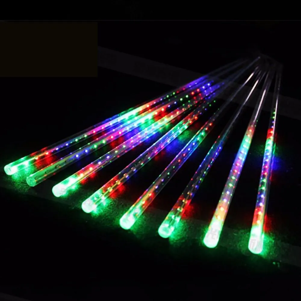 ⁦נורות קישוט זרם מים LED לחצר ולגינה – 8 יחידות⁩ – תמונה ⁦5⁩