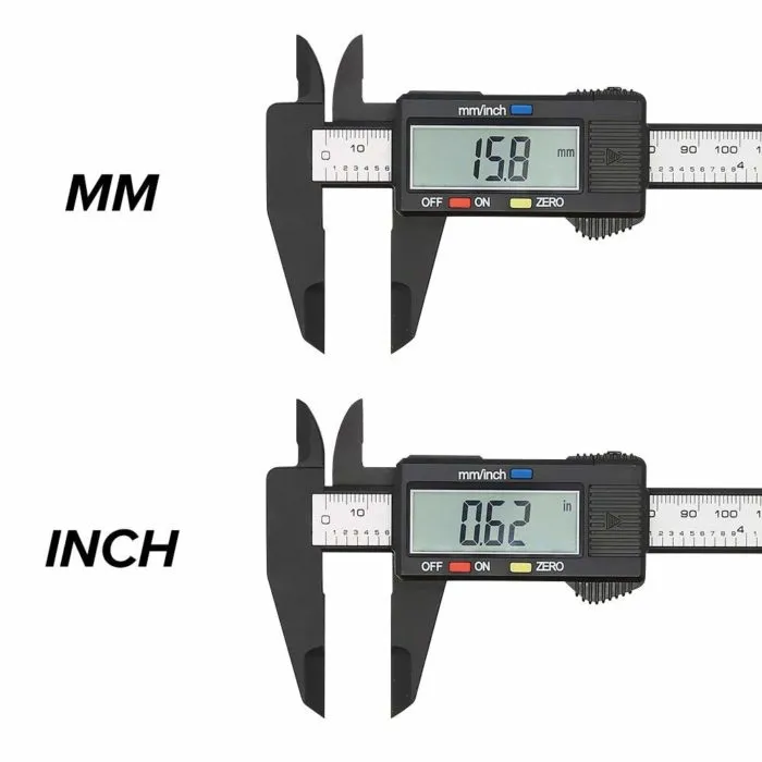 מד דיגיטלי לעובי עם מסך LCD – דיוק עד המילימטר – תמונה 2