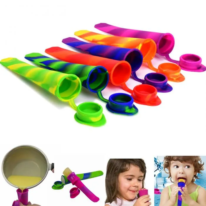 ⁦תבניות ארטיק סיליקון להכנת קינוחים בריאים – 6 יחידות⁩ – תמונה ⁦2⁩