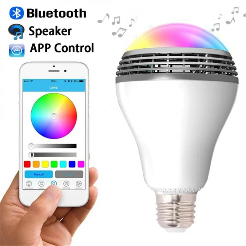 ⁦נורת LED רמקול בלוטות' מחליפת צבעים לסמארטפון⁩ – תמונה ⁦2⁩