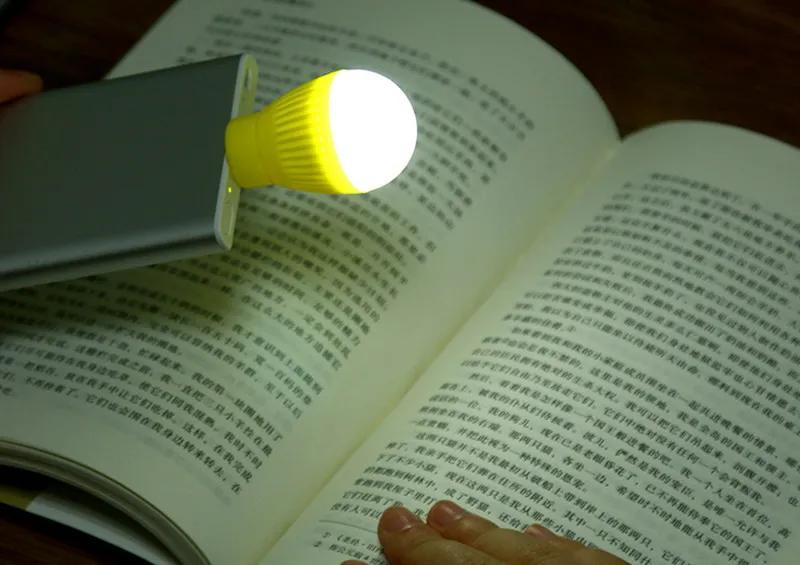 ⁦מנורת לד USB קלה וניידת לכל מקום עם חיבור פשוט⁩ – תמונה ⁦4⁩