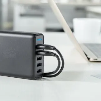 מפצל USB עם הטענה מהירה – 5 יציאות במקביל