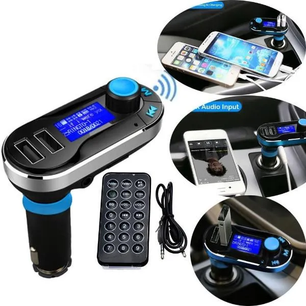 ⁦נגן בלוטות' לרכב עם USB, שלט ומענה לשיחות⁩ – תמונה ⁦2⁩