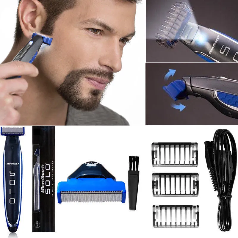 ⁦מגלח פנים נטען מקצועי עם 3 ראשים וטעינת USB⁩ – תמונה ⁦3⁩