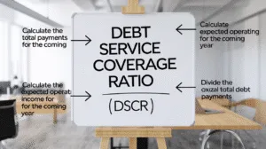 A step-by-step guide on how to calculate the Debt Service Coverage Ratio (DSCR)