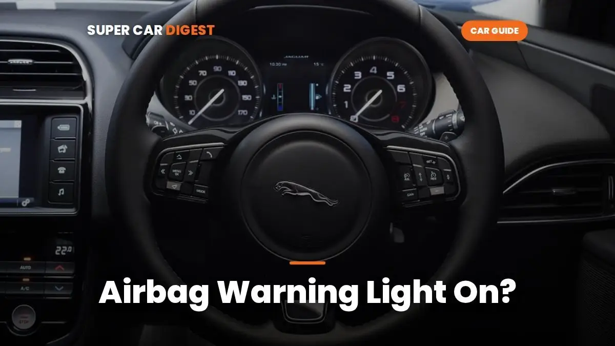 Airbag Warning Light On? Causes, Safety and Repair Costs